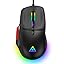RGB Gaming Mouse Wired, PC Gaming Mice with 8000 DPI, 7 Programmable Buttons, Chroma RGB Backlit, 6 DPI Adjustment Levels Computer Mouse for PC/Mac/Laptop Gamer