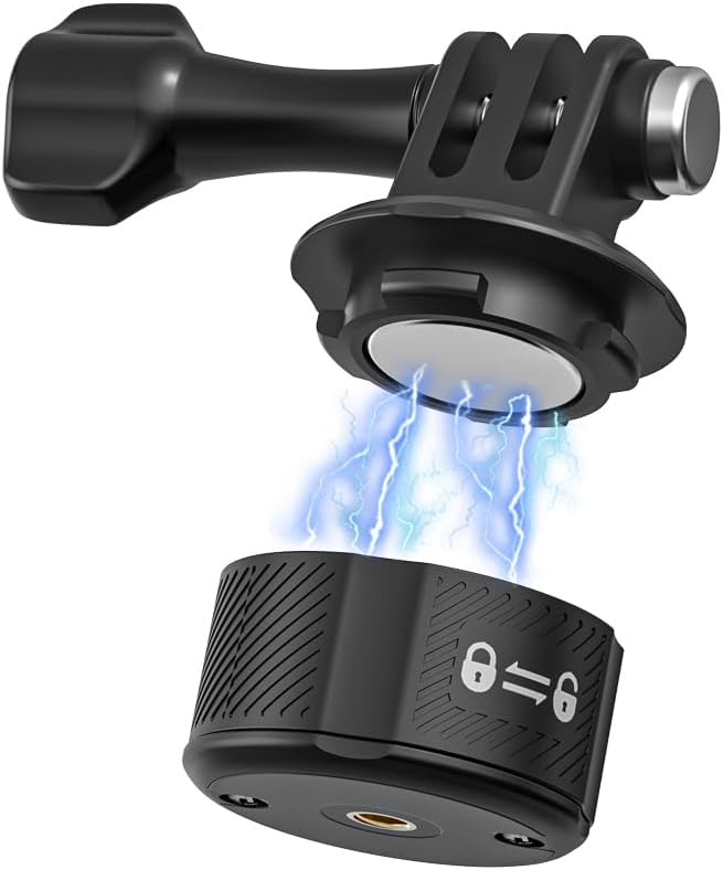 Quick Release Base Mount Kit with Magnetic Suction & Swivel Lock Adapter