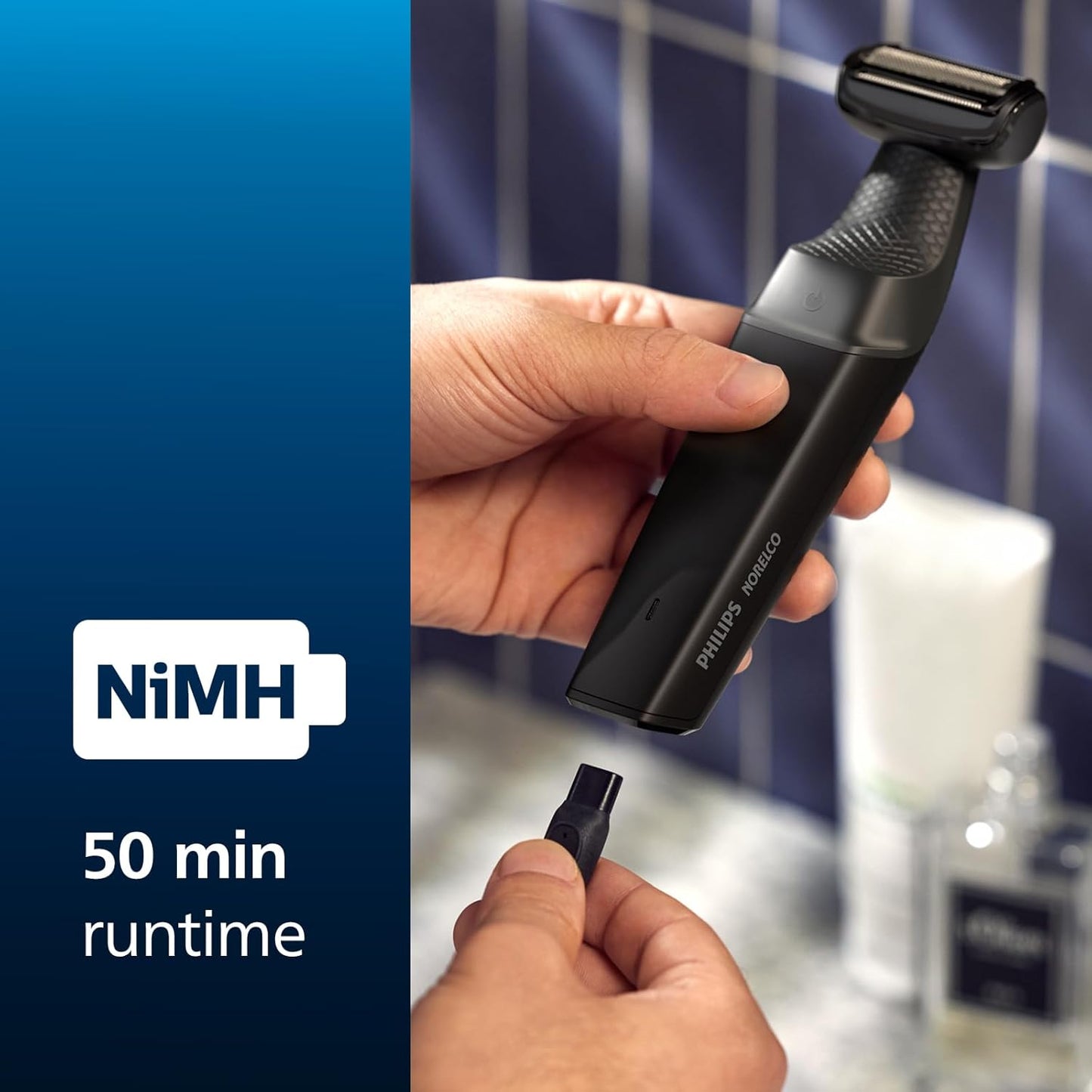 Philips Series 3000 Showerproof Body Groomer with Skin Comfort System