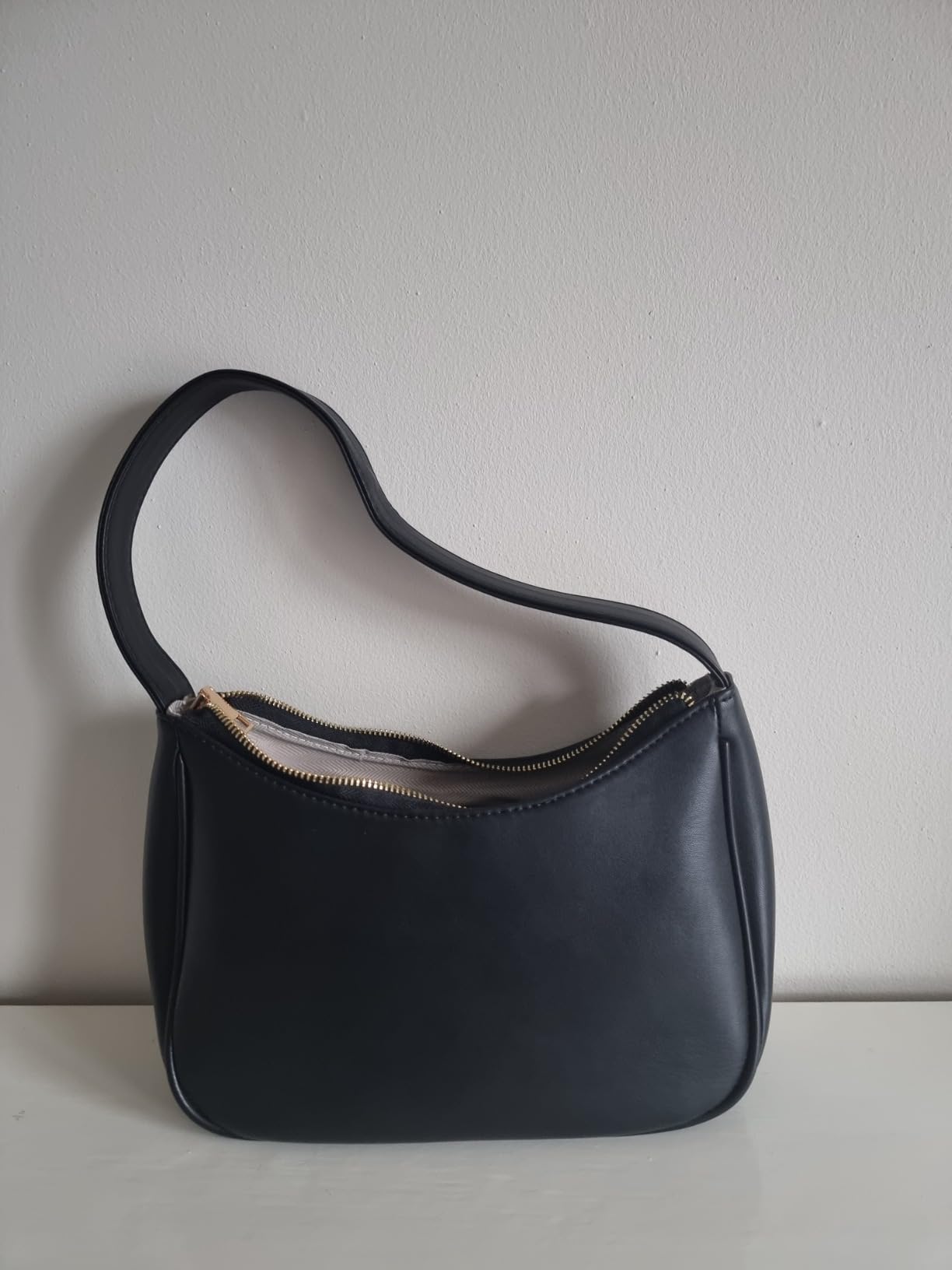 Women's Shoulder Bags, Cute Hobo Tote Handbag Mini Clutch Purse with Zipper Closure