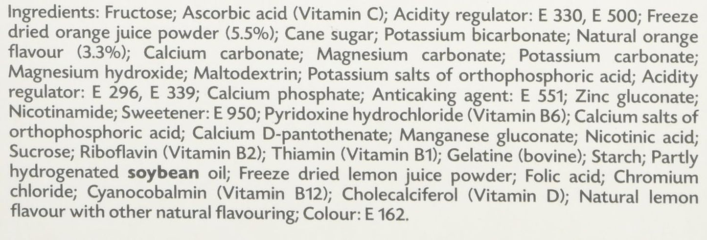 Emergen-C Multiminerals For Adults, With Vitamin C, Super Orange 24pk
