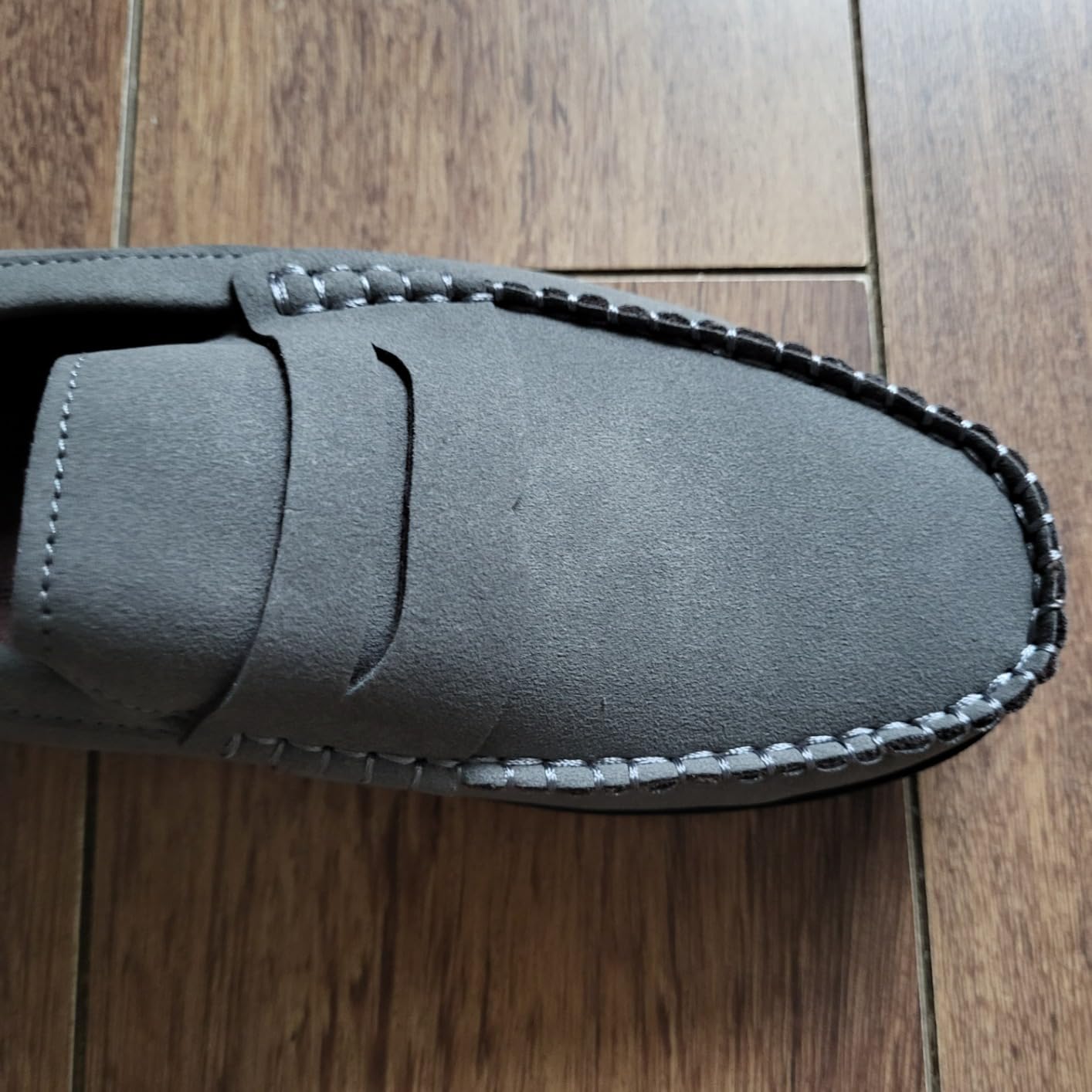 New Men's Grey Business Casual Loafers