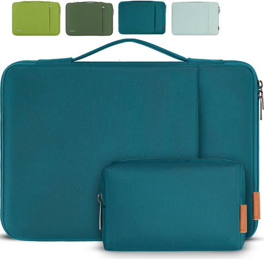 16 inch Laptop Sleeve Protective Case Water Resistant Shockproof Computer Bag for 16" Dell/HP Pavilion Envy/ThinkPad IdeaPad/ASUS Vivobook,Turquoise