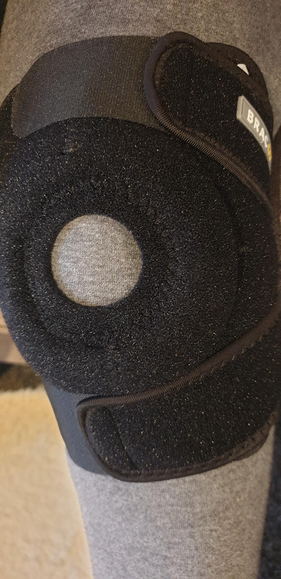 Adjustable Compression Knee Patellar Pad Tendon Support Sleeve Brace for Men and Women - Arthritis Pain, Injury Recovery, Running, Workout, KS10