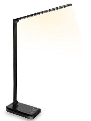 Modern Desk Lamp Eye-caring Aluminium Dimmable Bedside Lamp
