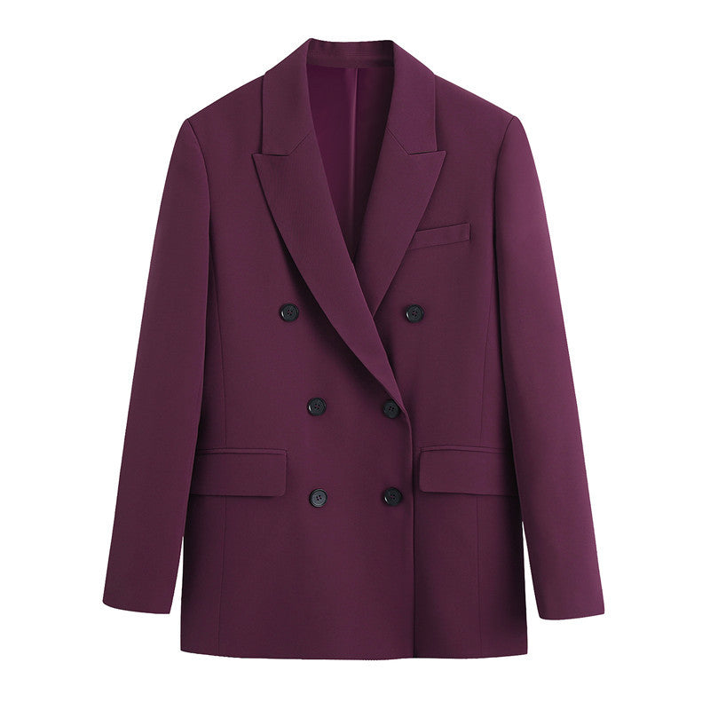 Women's Classic Wind Suit Jacket, Business Suit Jacket