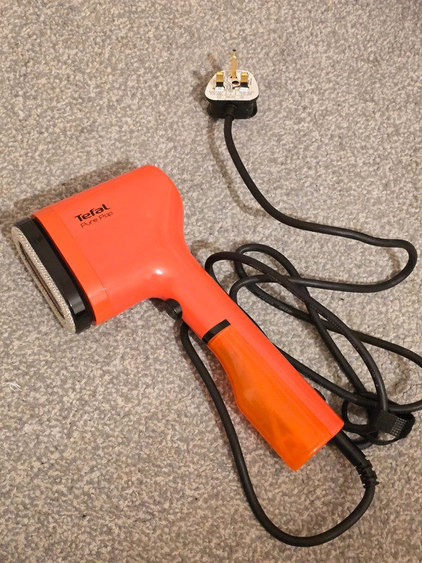 Red Pure Pop Slim Handheld Clothes Steamer