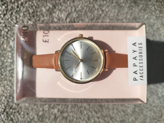 New Brown Women Papaya Wristwatch
