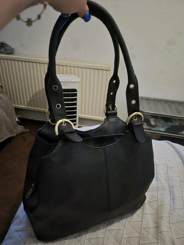 New Women's Tote Bag Multi Pockets Soft Faux Leather Ladies Large Bags
