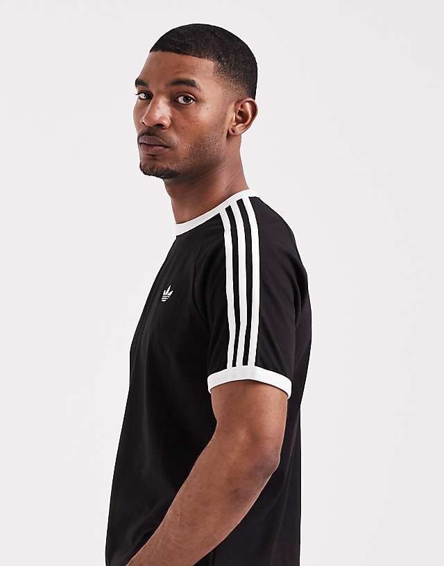 Three Stripe T Shirt Classic Cotton