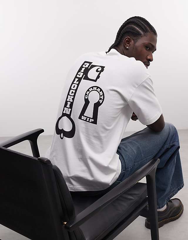 Vestige Lock Back Print T Shirt