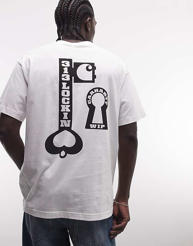 Vestige Lock Back Print T Shirt