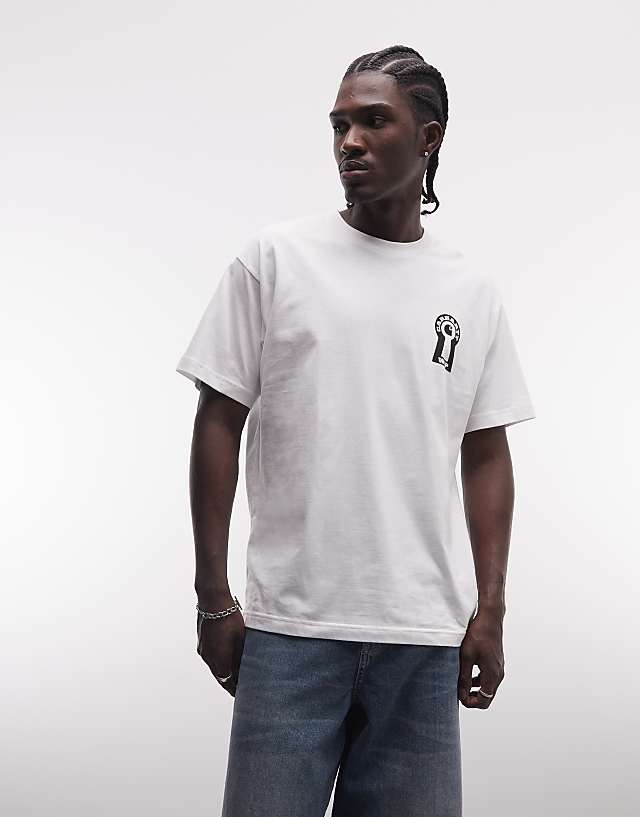 Vestige Lock Back Print T Shirt