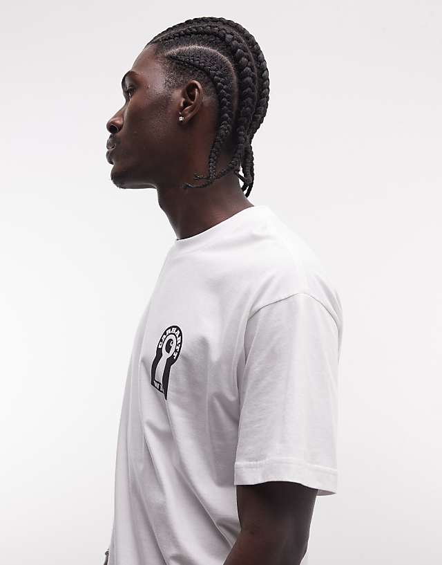 Vestige Lock Back Print T Shirt