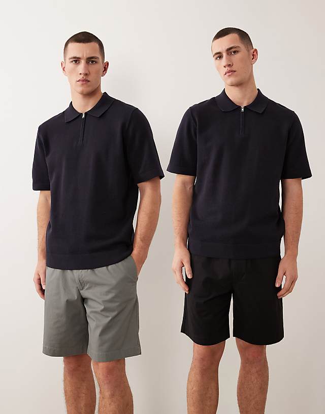 Drawstring Chino Shorts Multipack
