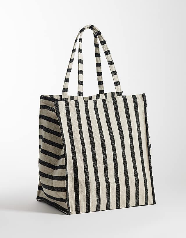 Summer Beach Tote Bag Stripe