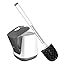 Toilet Bowl Brush and Holder Automatic Toilet Brushes for Bathroom with Holder Ventilated Toilet Cleaner Brush for Toilet Scrubber Cleaning