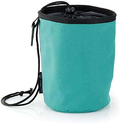 Set Premium Turquoise Peg Bag & Plastic Soft Grip Clothes Pegs Hanging Pegs Basket (48 Pegs, Turquoise)