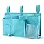 Caddy Hanging Organizer Bedside Storage Bag, 600D Oxford Cloth with Hook&Loop Fastener for Bunk and Hospital Beds,Dorm Rooms Bed Rails