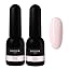 Gel Nail Polish Base Coat Rubber 10ml - Extra Strong Nail Strengthener For Damaged Nails