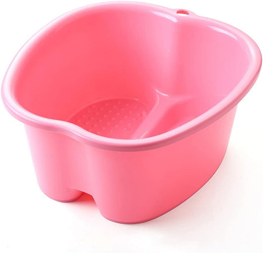 Foot Soak Basin Bath Spa Tub, Large Size Plastic Foot Sink for Soaking Feet Foot Bucket Bowl for Home Foot spa Treatment/Relax/Dead Skin Remover/Pedicure, Foot Care Gift