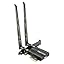 WiFi Card, AC 1200Mbps Wireless WiFi PCIe Network Card 5GHz/2.4GHz Dual Band PCI Express Network Card for Desktop/PC Gaming