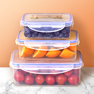 New 8-Piece Round Food Container Storage Set – BPA-free