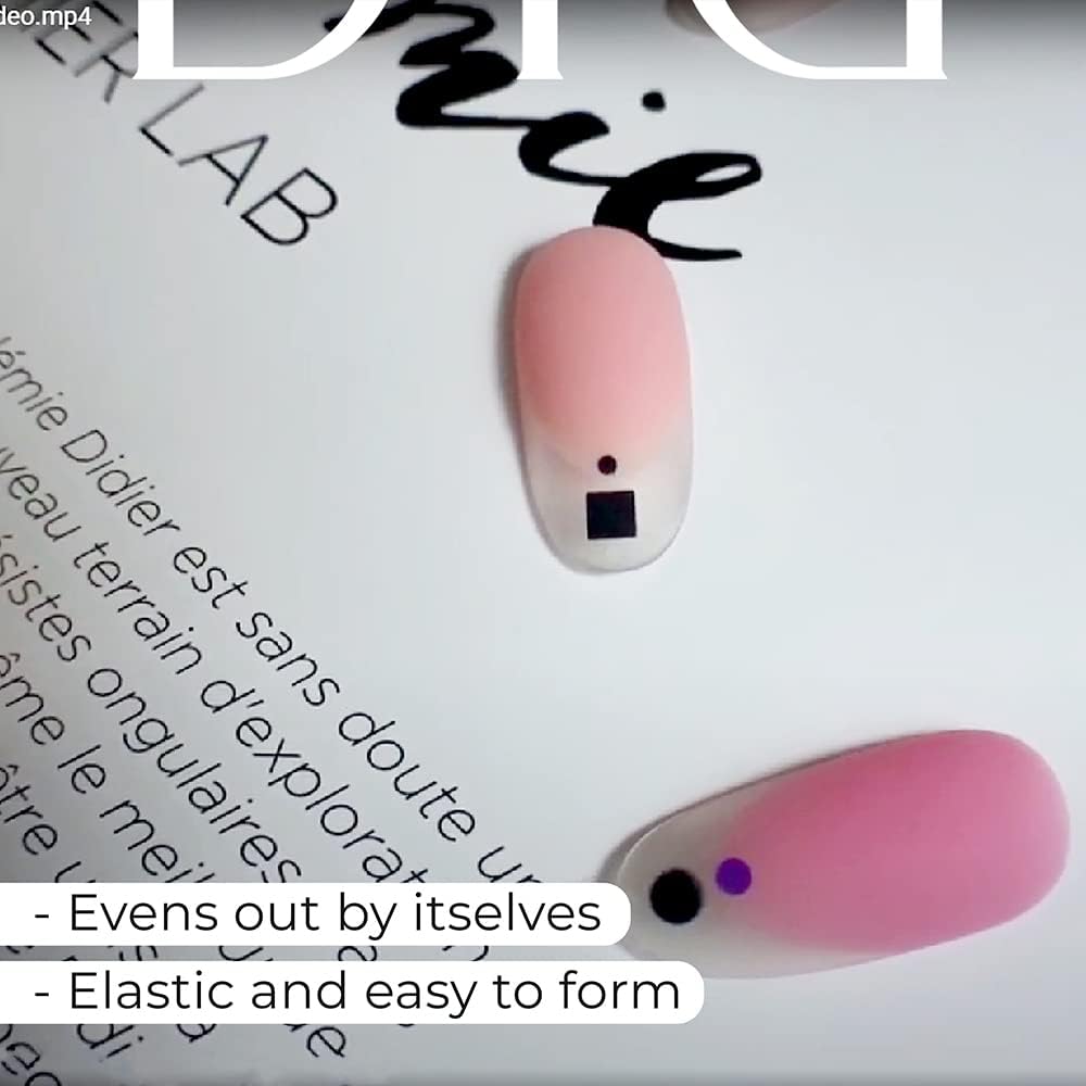 Gel Nail Polish Base Coat Rubber 10ml - Extra Strong Nail Strengthener For Damaged Nails