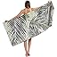 Beach Towel, 71"x32" Double Sided Oversized Microfiber Beach Towel for Adult, Lightweight Extra Large Quick Drying Towel for Swimming Sports Beach Gym