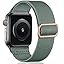 Solo Loop Strap Compatible with Apple Watch Strap 38mm 40mm 41mm 42mm 44mm 45mm 46mm 49mm, Adjustable Stretch Nylon Braided Sport Strap