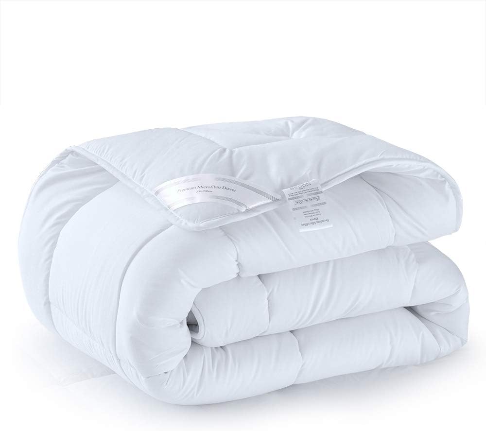 1.5 Tog Summer Duvet Single Size - Ultra Light Microfiber Quilt