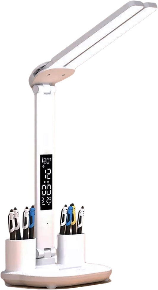 LED Dimmable Desk Lamp with 3 Color Temperatures and LCD Display
