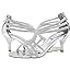 Ladies Heels Strappy Low Kitten Dress Prom Wedding Bride Sandals Shoes
