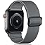 Solo Loop Strap Compatible with Apple Watch Strap 38mm 40mm 41mm 42mm 44mm 45mm 46mm 49mm, Adjustable Stretch Nylon Braided Sport Strap
