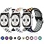 Pack 3 Replacement Strap Compatible with Apple Watch 44mm 42mm 38mm 40mm/41mm 45mm 49mm, Silicone Wrist Strap Sport Band