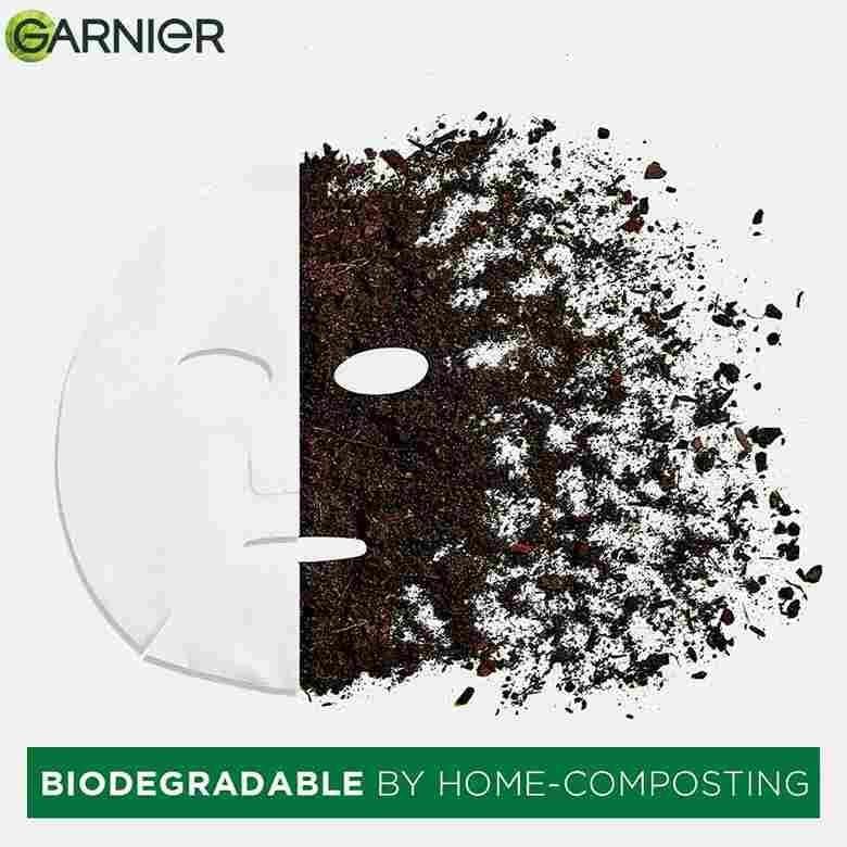 Skin Naturals, Garnier Face Serum Sheet Mask, Pack of 5 (Light Complete, Sakura, Blue, Green Tea, Charcoal)