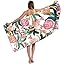 Beach Towel, 71"x32" Double Sided Oversized Microfiber Beach Towel for Adult, Lightweight Extra Large Quick Drying Towel for Swimming Sports Beach Gym