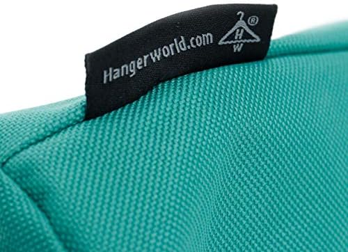 Set Premium Turquoise Peg Bag & Plastic Soft Grip Clothes Pegs Hanging Pegs Basket (48 Pegs, Turquoise)