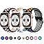 Pack 3 Replacement Strap Compatible with Apple Watch 44mm 42mm 38mm 40mm/41mm 45mm 49mm, Silicone Wrist Strap Sport Band