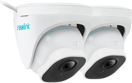 4K Ultra HD PoE CCTV Camera with Human/Vehicle Detection, Smart Motion Alerts, Time Lapse, IP67 Weatherproof, Audio Recording, 820A