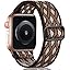 Solo Loop Strap Compatible with Apple Watch Strap 38mm 40mm 41mm 42mm 44mm 45mm 46mm 49mm, Adjustable Stretch Nylon Braided Sport Strap
