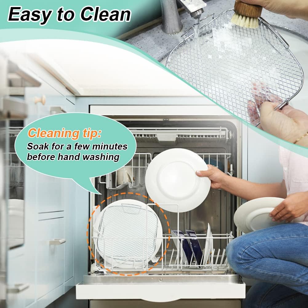 Air Fryer Rack Square for COSORI 5.5L/6.4L | Not Suitable for Philips Airfryers