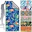 Beach Towel, 71"x32" Double Sided Oversized Microfiber Beach Towel for Adult, Lightweight Extra Large Quick Drying Towel for Swimming Sports Beach Gym