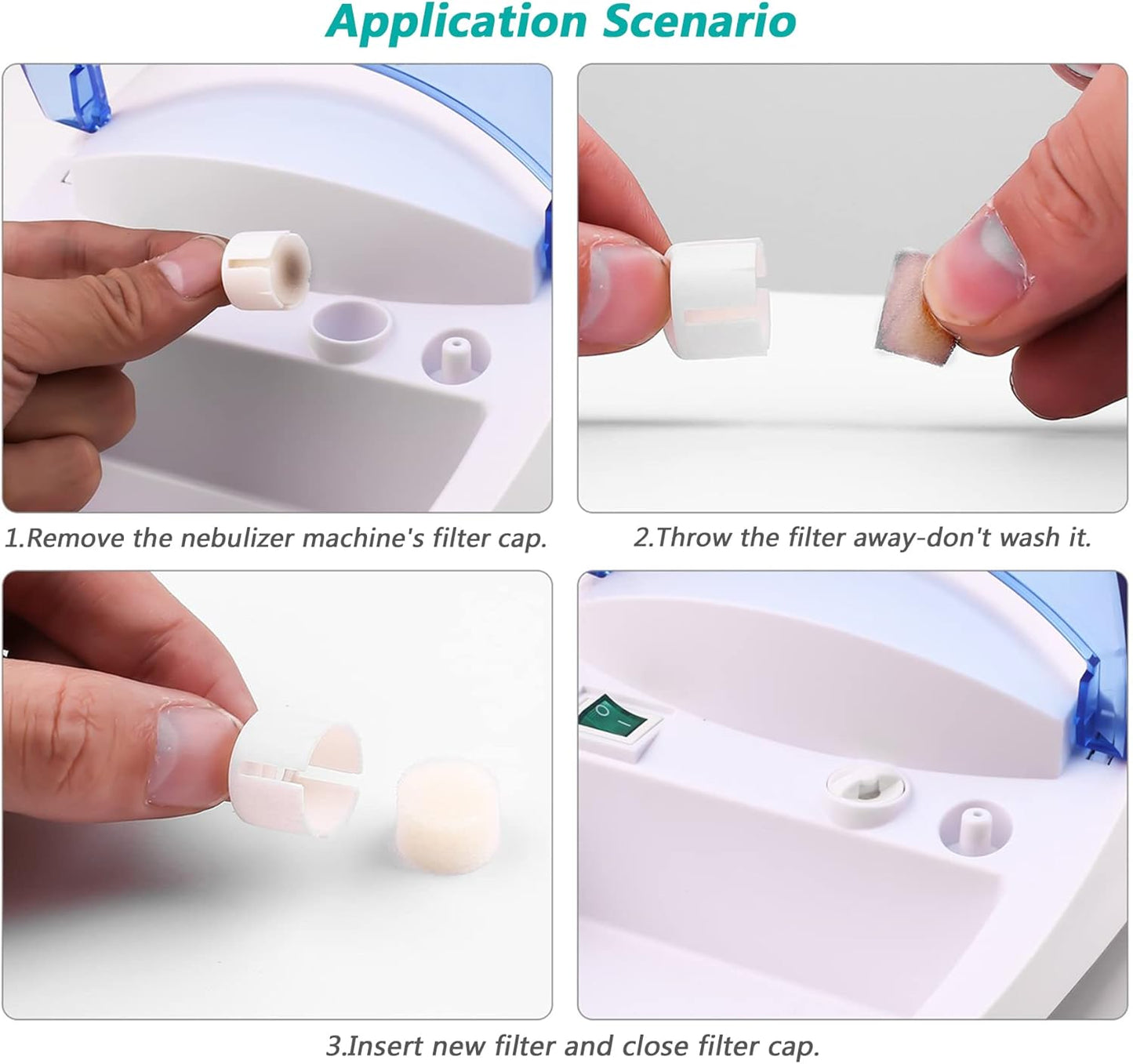 Compressor Steam Inhaler Machine for Kids and Adults Home & Travel use