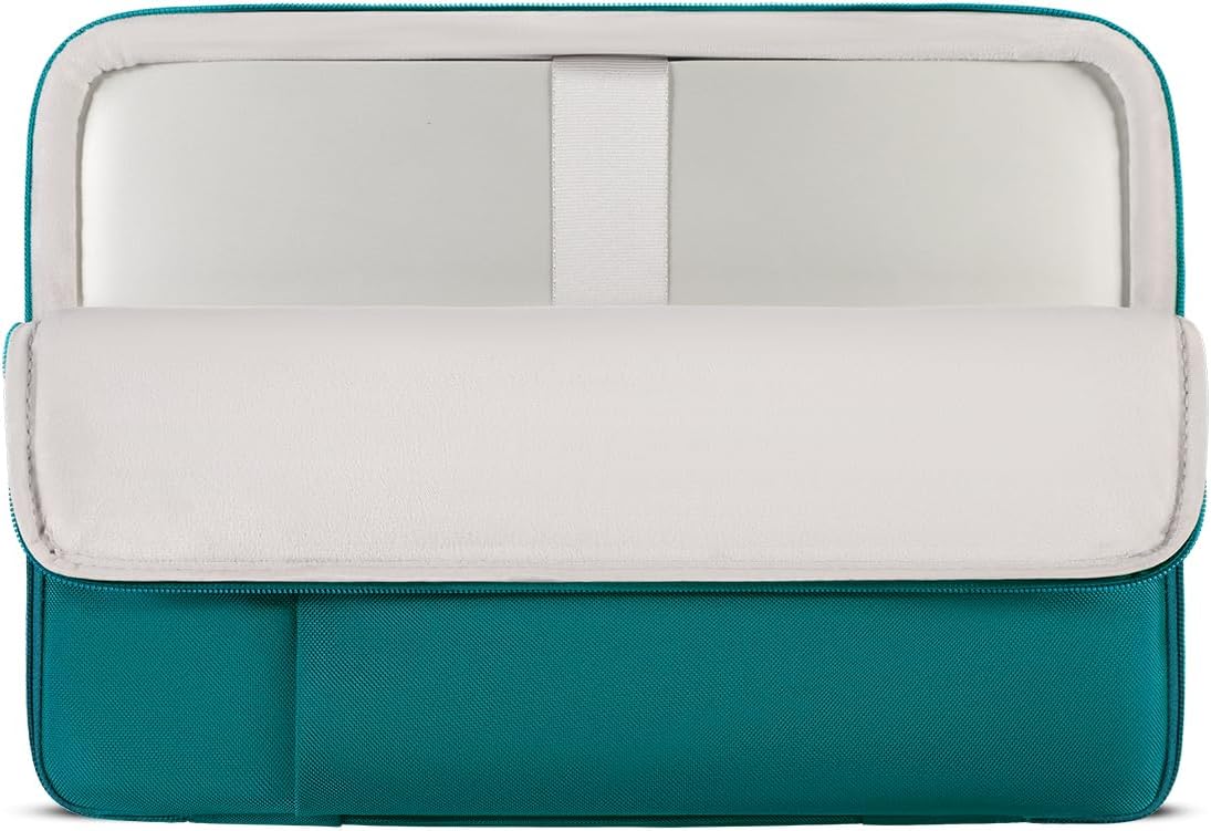 16 inch Laptop Sleeve Protective Case Water Resistant Shockproof Computer Bag for 16" Dell/HP Pavilion Envy/ThinkPad IdeaPad/ASUS Vivobook,Turquoise