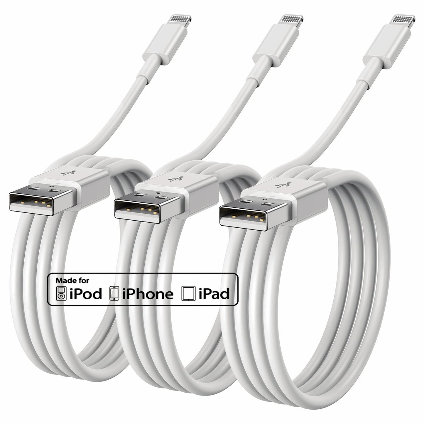 iPhone Lightning to USB Cable Fast Charging Wire