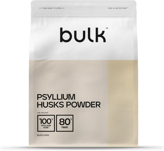 Pure Psyllium Husk Powder, High in Fibre, 500 g