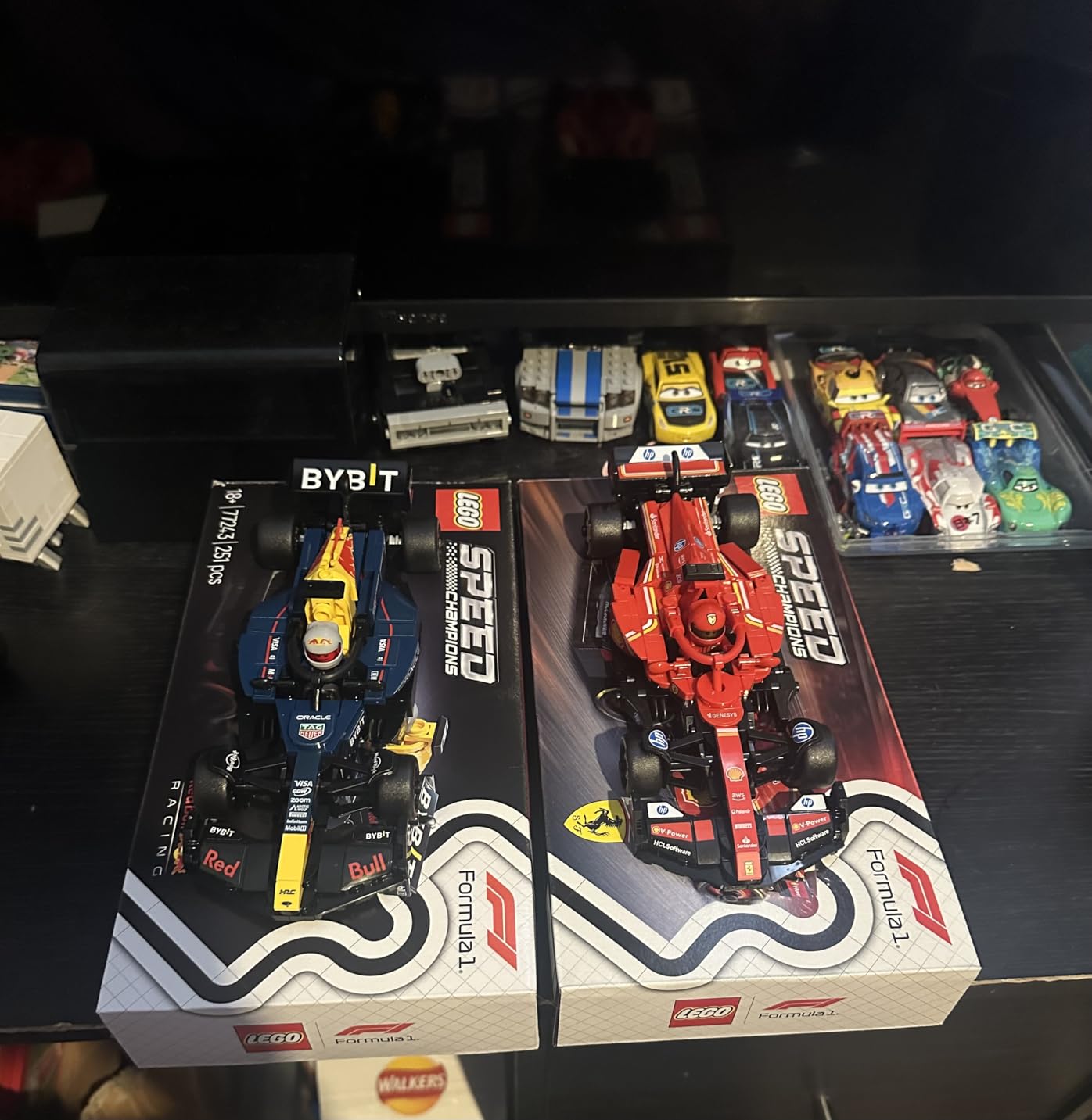 LEGO Speed Champions Ferrari SF-24 F1 Race Car Toy with a Collectible Formula 1 Driver Minifigure - Model Kit for 10+ Year Old Boys & Girls or Adult Motorsport Fans - Gift for Father's Day - 77242
