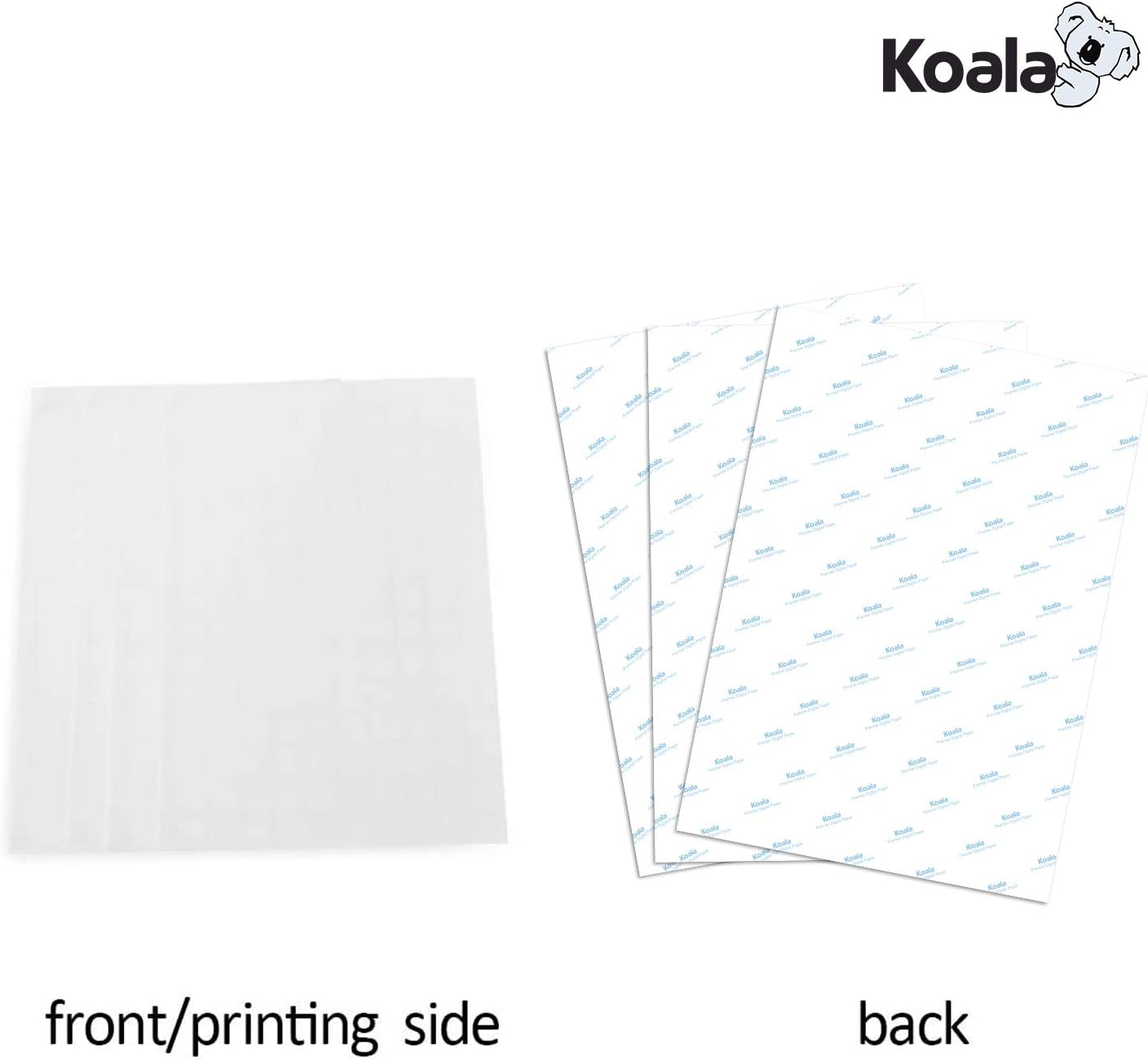 Premium Inkjet Iron On T Shirt Transfer Paper for Black and Dark Fabrics, A3. Vivid, Long-lasting Images. Easy to Use