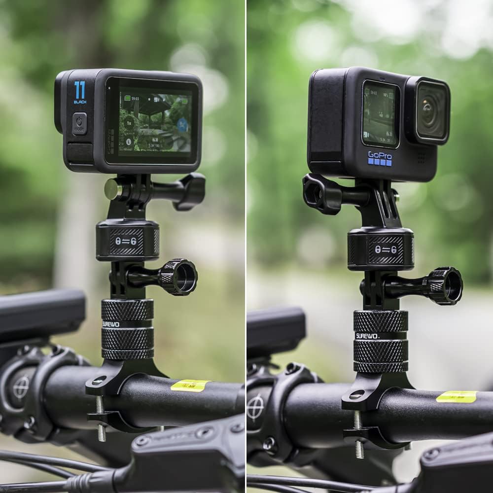 Quick Release Base Mount Kit with Magnetic Suction & Swivel Lock Adapter